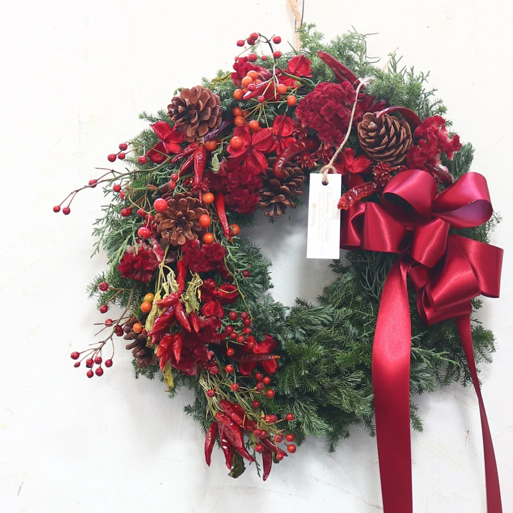 リースのお手入れ - FLOWER SHOP KALIANg 六本木 ミッドタウン向かい